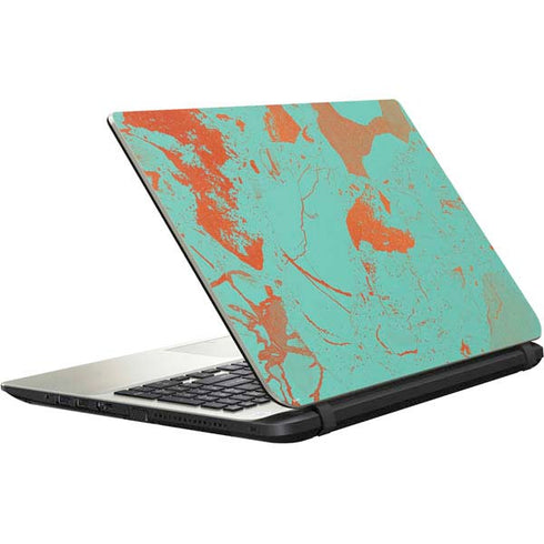 Turquoise and Orange Marble Satellite L50-B / S50-B Skin