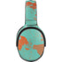 Turquoise and Orange Marble Skullcandy Venue Skin
