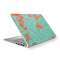 Turquoise and Orange Marble HP Spectre Skin