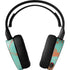 Turquoise and Orange Marble SteelSeries Arctis 3 Skin