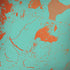 Turquoise and Orange Marble Surface Book 2 13.5in Skin