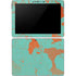 Turquoise and Orange Marble Surface Go Skin