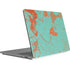 Turquoise and Orange Marble Surface Laptop Studio Skin