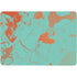 Turquoise and Orange Marble Surface Laptop Studio Skin