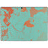 Turquoise and Orange Marble Surface Pro 8 Skin