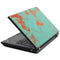 Turquoise and Orange Marble T440s Skin