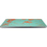 Turquoise and Orange Marble Universal Laptop 12in (9.8 x 6.8in) Skin