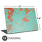 Turquoise and Orange Marble Universal Laptop 16in (13 x 9.4in) Skin