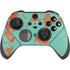 Turquoise and Orange Marble Xbox Elite Wireless Controller Series 2 Skin