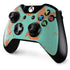 Turquoise and Orange Marble Xbox One Controller Skin