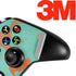 Turquoise and Orange Marble Xbox One S Controller Skin