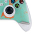 Turquoise and Orange Marble Xbox Series S Bundle Skin