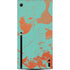 Turquoise and Orange Marble Xbox Series X Console Skin