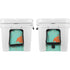 Turquoise and Orange Marble YETI Tundra 35 Hard Cooler Skin
