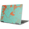 Turquoise and Orange Marble Yoga 710 14in Skin