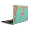 Turquoise and Orange Marble Zenbook UX305FA 13.3in Skin