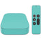 Turquoise Blue Solid Apple TV Skin