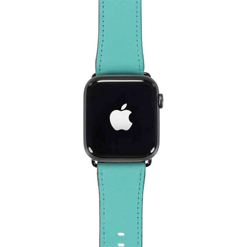 Turquoise Blue Solid Apple Watch Band 42-44mm