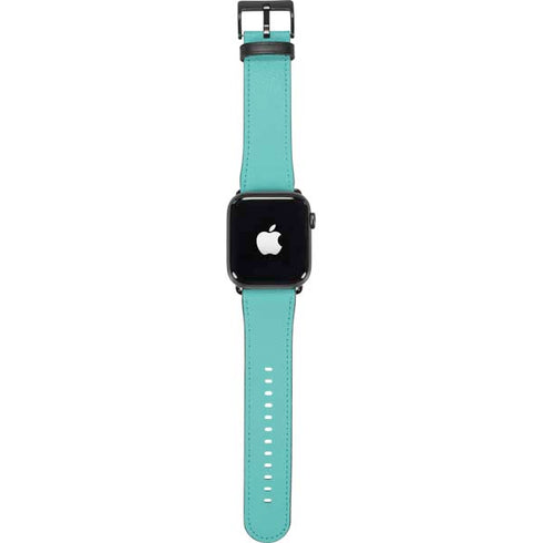 Turquoise Blue Solid Apple Watch Band 42-44mm