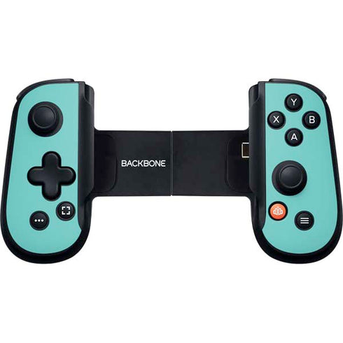 Turquoise Backbone One for iPhone Game Controller Skin