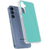 Turquoise Galaxy S24 Clear Case