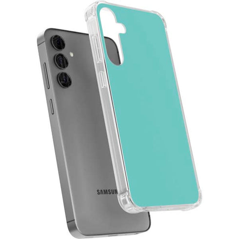 Turquoise Galaxy S24 Plus Clear Case