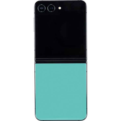 Turquoise Galaxy Z Flip5 5G Skin