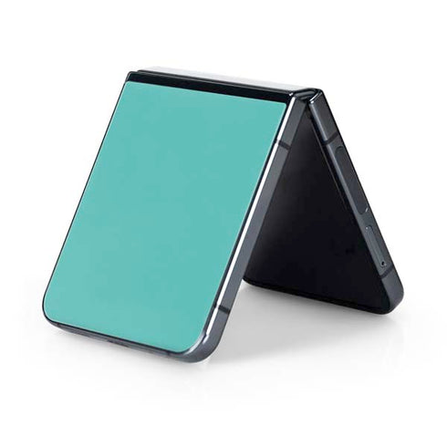 Turquoise Galaxy Z Flip5 5G Skin