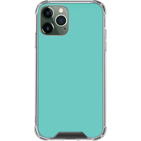 Turquoise iPhone 11 Pro Max Clear Case