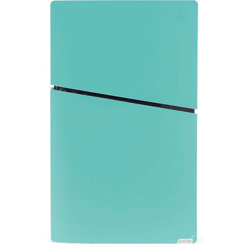 Turquoise PS5 Slim Digital Edition Console Skin
