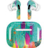 Etta Vee Turquoise Brush Stroke Apple AirPods Pro Skin