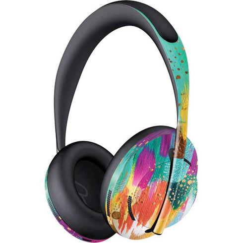 Etta Vee Turquoise Brush Stroke Bose Noise Cancelling Headphones 700 Skin