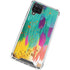 Etta Vee Turquoise Brush Stroke Galaxy A12 Clear Case