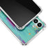Etta Vee Turquoise Brush Stroke Galaxy A13 5G Clear Case