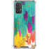 Etta Vee Turquoise Brush Stroke Galaxy A32 5G Clear Case