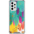 Etta Vee Turquoise Brush Stroke Galaxy A33 5G Clear Case