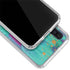 Etta Vee Turquoise Brush Stroke Galaxy A50 Clear Case