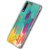 Etta Vee Turquoise Brush Stroke Galaxy A50 Clear Case