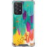 Etta Vee Turquoise Brush Stroke Galaxy A52 5G Clear Case