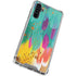 Turquoise Brush Stroke by Etta Vee Galaxy A54 5G Clear Case