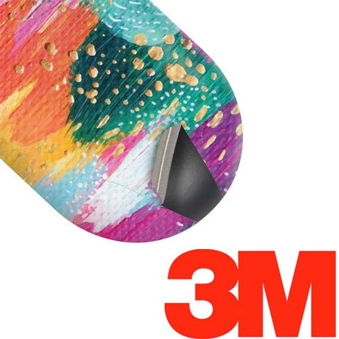 Etta Vee Turquoise Brush Stroke Galaxy Buds Skin