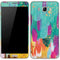 Etta Vee Turquoise Brush Stroke Galaxy J7 Skin