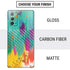 Etta Vee Turquoise Brush Stroke Galaxy Note20 5G Skin