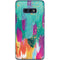 Etta Vee Turquoise Brush Stroke Galaxy S10e Skin