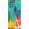 Etta Vee Turquoise Brush Stroke Galaxy S20 Plus Skin