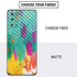 Etta Vee Turquoise Brush Stroke Galaxy S20 Skin