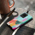 Etta Vee Turquoise Brush Stroke Galaxy S20 Ultra 5G Pro Case