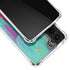 Etta Vee Turquoise Brush Stroke Galaxy S21 5G Clear Case
