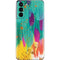 Etta Vee Turquoise Brush Stroke Galaxy S21 5G Skin
