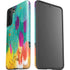 Etta Vee Turquoise Brush Stroke Galaxy S21 FE Pro Case